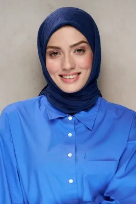 Modakaşmir Bambu Eşarp Serisi- Lacivert