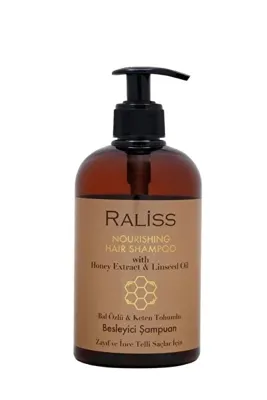 Raliss Bal Özlü&keten Tohumlu Besleyici Şampuan (zayıf Ve Ince Telli Saçlar Için) 900 Ml