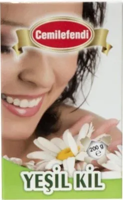 Cemilefendi Yeşil Kil Maskesi 200 G