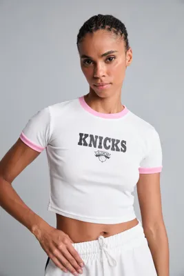Defacto NBA Lisanslı Slim Fit Kısa Kollu Ribana Tişört