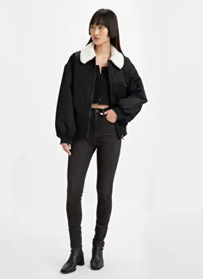 Levis Siyah Kadın Yüksek Bel Denim Pantolon 22791-0147