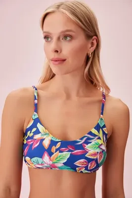SUWEN Düz Bralet Bikini Üst