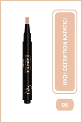 Golden Rose Hd Concealer High Definition 08 Hyaluronik Asit İçerikli Hd Kapatıcı 3 ml