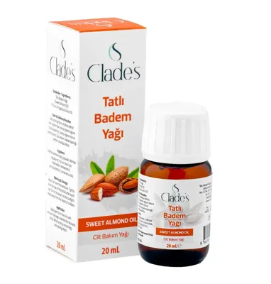 Clade's Clades Tatlı Badem Yağı 20 ml