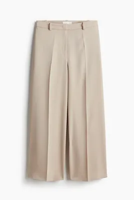 H&M Geniş Gabardin Pantolon