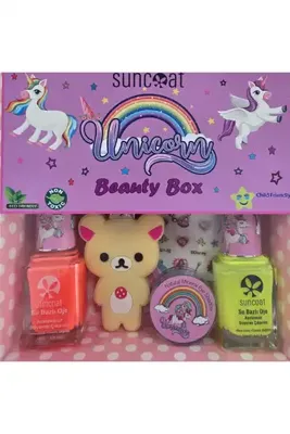 Suncoat Unicorn Beauty Box - Pinky Funny Cat - Su Bazlı - Çocuk Kişisel Bakım