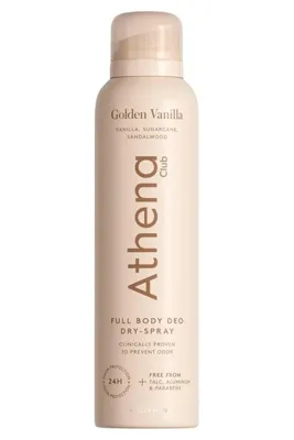 Athena Club Golden Vanilla Tüm Vücut Sprey Deodorant 113GR