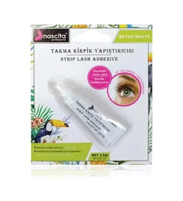 Diğer Lexroo Takma Kirpik Yapıştırıcı Beyaz, 2.5 Gr