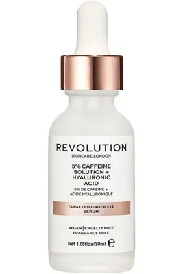 Makeup Revolution Kafein Ve Hyaluronik Asit İçeriği İle Göz Altını Nemlendirici,Pürüzsüzleştirici Serum eleg.1227
