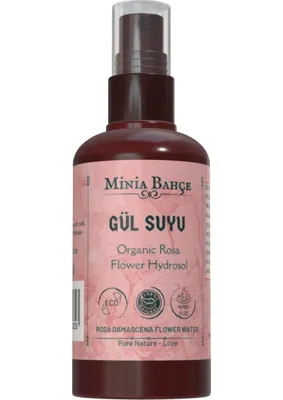 Şanal Minia Bahçe Bitki Sanat Atölyesi Gül SUYU%100 Doğal, Yağlı, 150ML