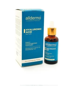 Alldermo Hyaluronik Asit Günlük Nemlendirme Serum 30 ML