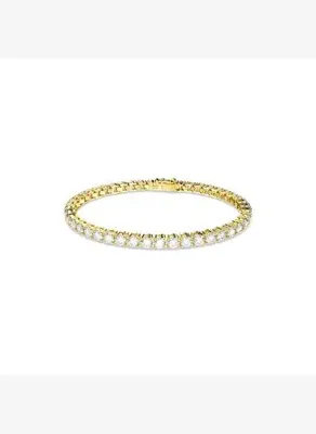Swarovski 5657662 Swarovski Bilezik Re Matrix:Bracelet S White/Gos L