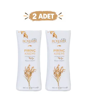 Rosemix 209 - - Pirinç Kremi 180 Ml - 2 Adetlik - Shophnrl - Set Ürün