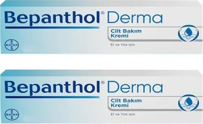 Bepanthol Yüz Ve El Kremi Cilt Bakım Kremi Bepanten 30 gr X 2 Adet