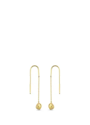 Orena Jewelry Numa Sallantılı 14 Ayar Altın Kadın Küpe
