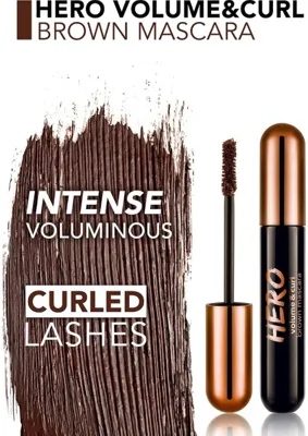 Str Store Hero Volume & Curl Yoğun Hacim Veren Nemlendirici Etkili Kahverengi Maskara
