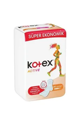 Kotex Active Süper Ekonomik Normal 24'lü