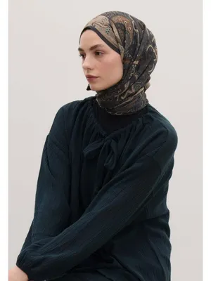 Fresh Scarfs Sıara Desen Şal Lacivert
