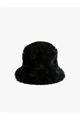 Koton Peluş Bucket Şapka