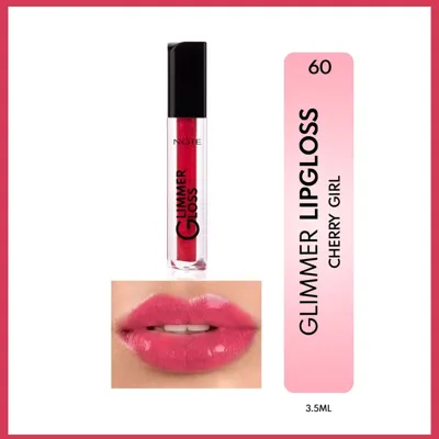 Note Cosmetics Note Glimmer Gloss Işıltılı Nemlendirici Dudak Parlatıcısı 60 Cherry Girl