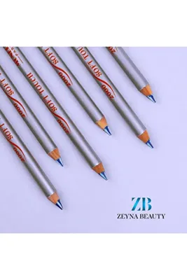Zeyna Beauty Mavi Göz Kalemi 6'lı