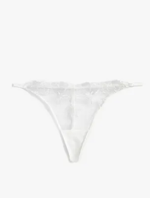 Koton String Külot Dantelli Çiçekli