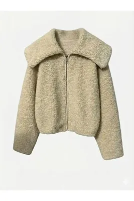 blck & premium BUKLÉ CEKET - Peluş Kumaş Extra Soft