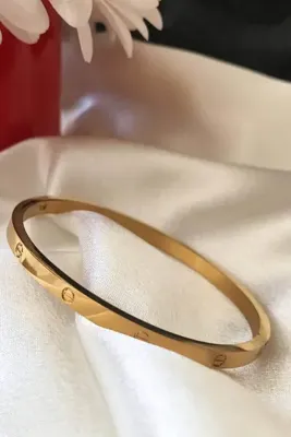 Genel Markalar Gold Kararmaz Çelik Bileklik
