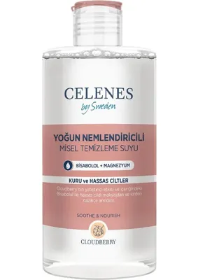 Celenes By Sweden Celenes Cloudberry Misel Temizleme Suyu Kuru ve Hassas 1 Adet