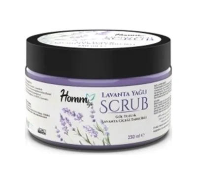 Xmlbayiciniz Tr Life Lavanta Yağlı Scrub, 250 Ml, Bitki Tanecikli Vücut Peelingi