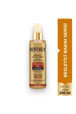 Restorex 7 Besleyici Yağ İçerikli Sıvı Saç Bakım Kremi 200 ml