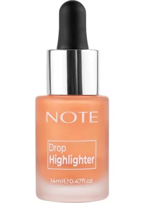 Note Cosmetics Note Drop Highlighter 03 Candlelight Işıltılı Likit Aydınlatıcı - 2 Adet