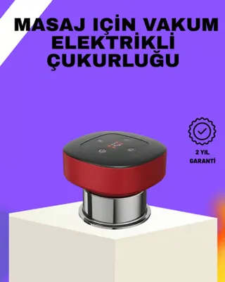 lisinya Vakumlu Masaj Aleti Çok Kademeli Emme Isıtmalı Ev Tipi Terapi - Lisinya