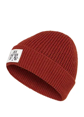Jack Wolfskin Badge Beanie Kırmızı Unisex Bere
