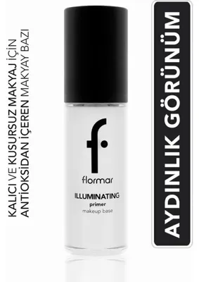 Flormar Antioksidan İçeren Aydınlatıcı Makyaj Bazı - Illuminating Primer Make-Up Base - 001 - 8690604164660
