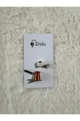 artiki Bakır Cezve ve Türk Kahvesi Toka