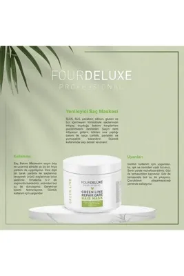 FourDeluxe Green Line Repair Care Hair Mask