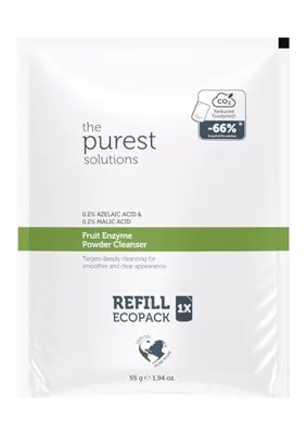 VELORA The Purest Solutions Refill Ekolojik Yedek Paket Azelaik Asit ve Malik Asit Enzim Toz Temizleyici