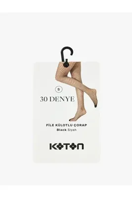 Koton 30 Den File Külotlu Çorap