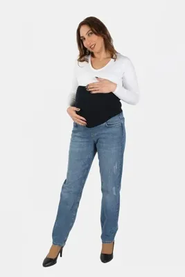 BALİNS Hamile Kot Pantolon Mavi