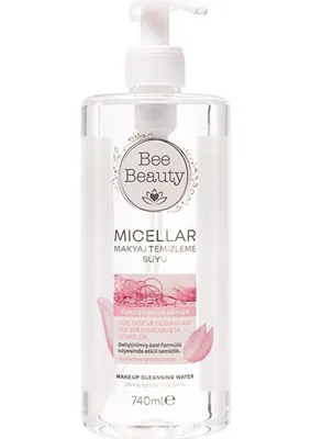 Bee Beauty 3 Adet Bee Beauty Micellar Temizleme Suyu 740 ml