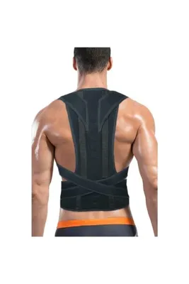 Ankaflex Unisex Dik Duruş Sırt Omuz Kamburluk Korsesi