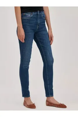 Gap Kadın Mavi High Rise Skinny Jean Pantolon