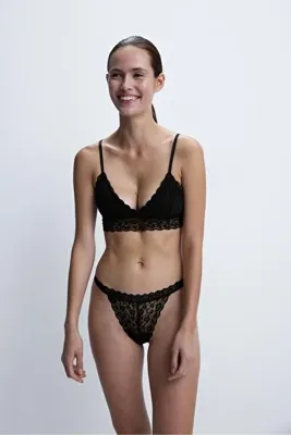 LEFTIES 2'li dantel top paketi
