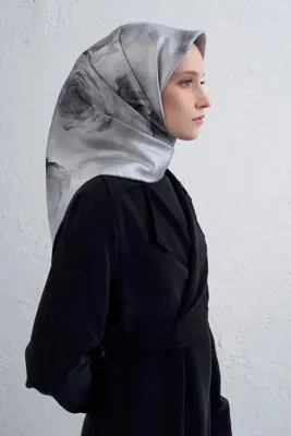 ARMİNE %100 TWİLL İPEK EŞARP 9426D (T) (NOSTALJİ)-83