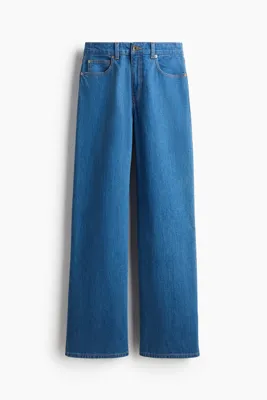 H&M Wide High Waist Jeans