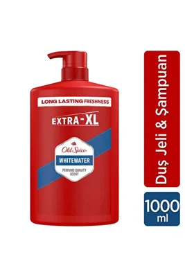 Old Spice Captain Erkek Duş Jeli ve Şampuan XXL Büyük Boy 1000 ml