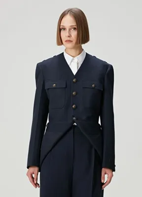 Kenzo Lacivert Blazer
