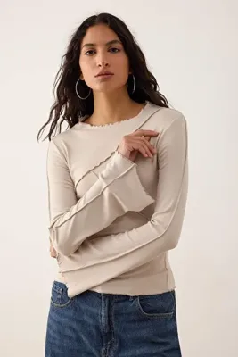 TRENDYOLMİLLA Taş Örme Bluz TWOAW25BZ00244