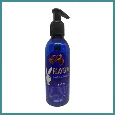 Trendexa Playboy Pure Edible Aromaterapi Oil 120ml Çikolata Aromalı Masaj Yağı MAC